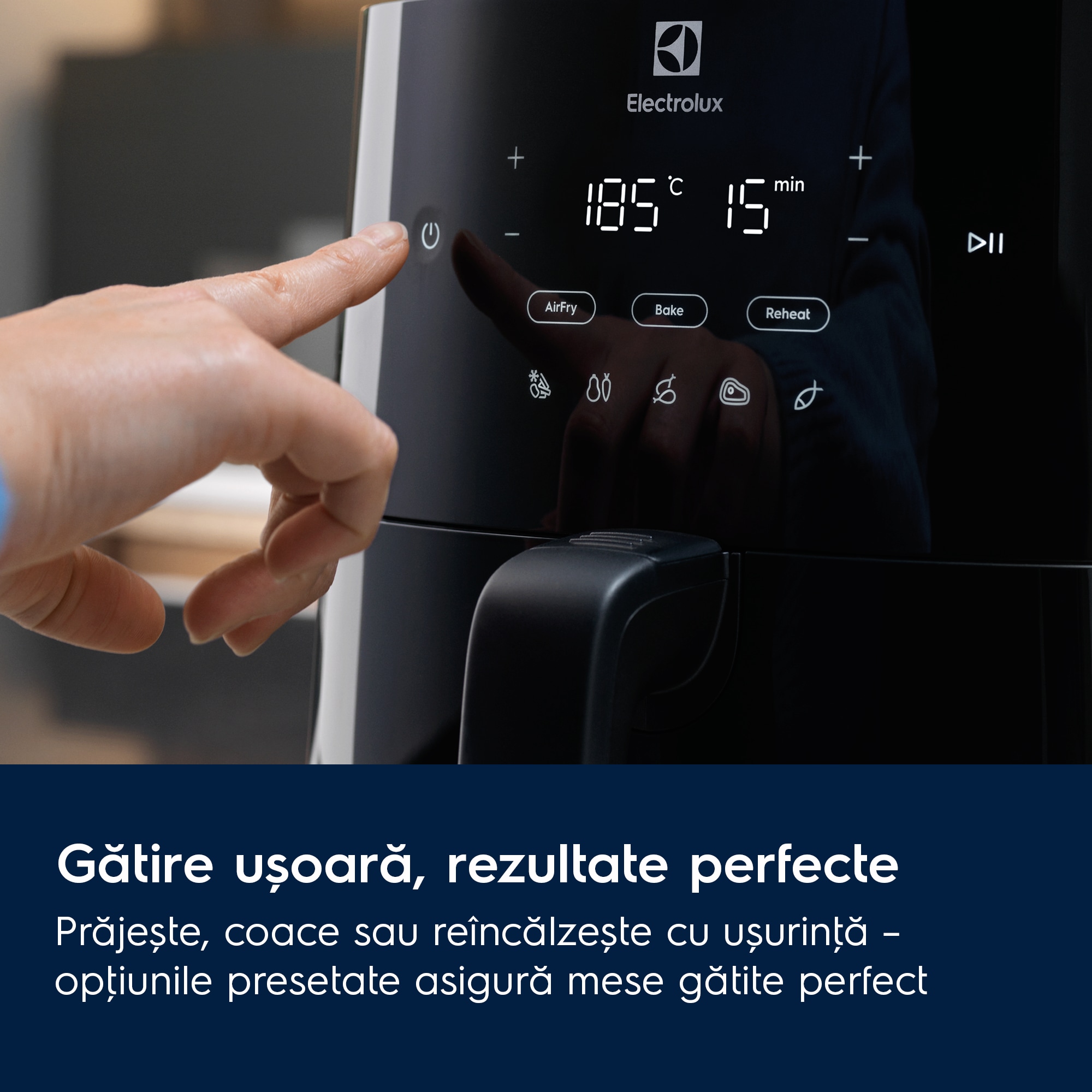 Electrolux - Friteuză cu aer cald - EAF7B