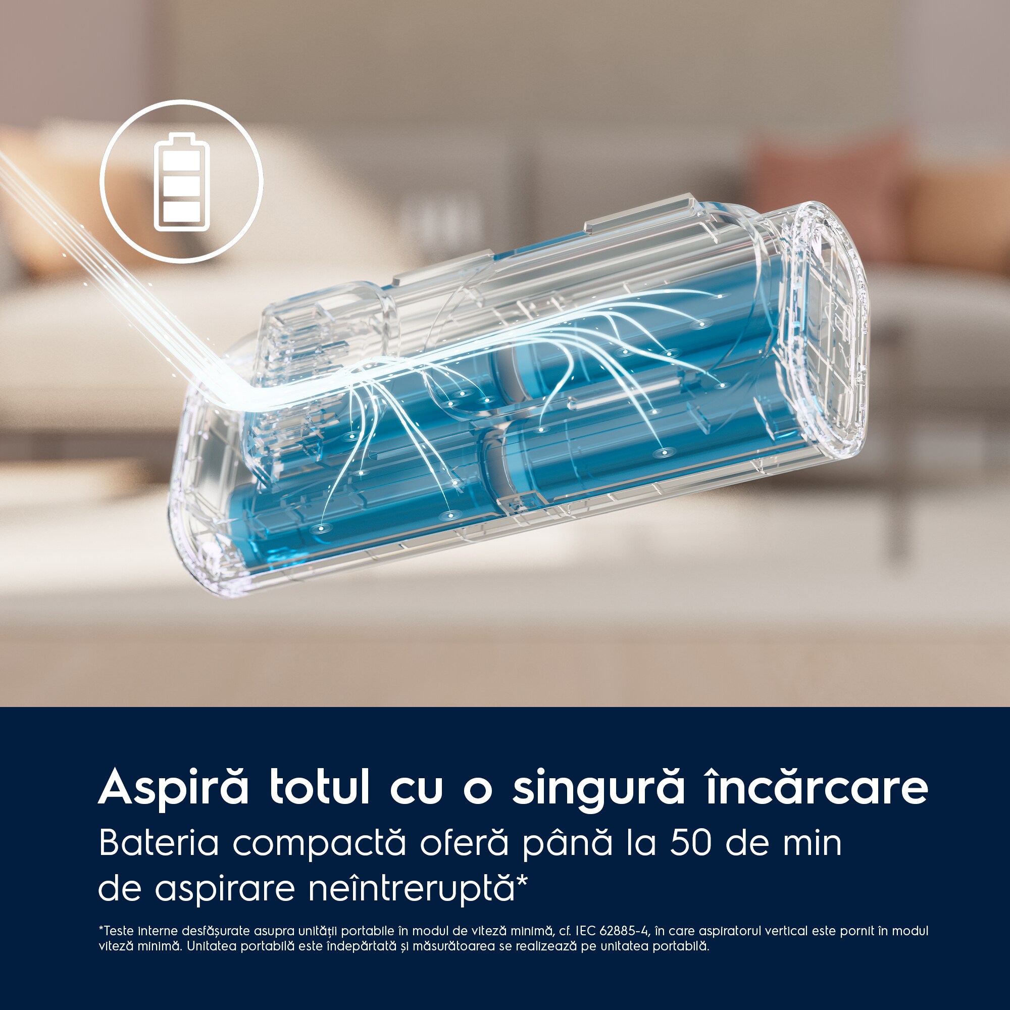 Electrolux - Aspirator vertical fără fir - EP71B14WET